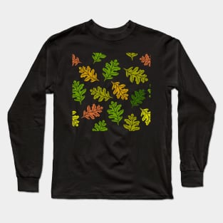 Oak Leaves Long Sleeve T-Shirt